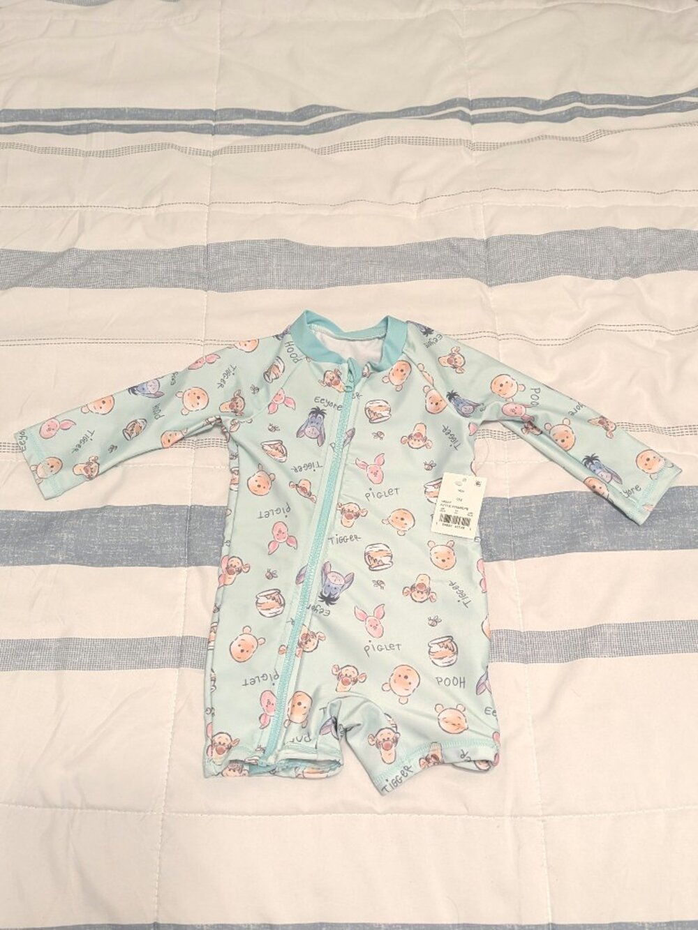 Disney Baby Winnie the Pooh rashguard swimsuit 9m